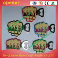 Professional cute beer soft pvc bottle openers